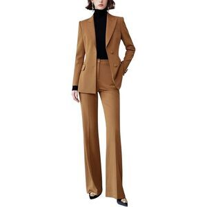 Anette Womens  2Pc Wool-Blend Jacket & Pant Set